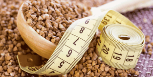 La dieta a base di grano saraceno ha il contenuto calorico più basso possibile