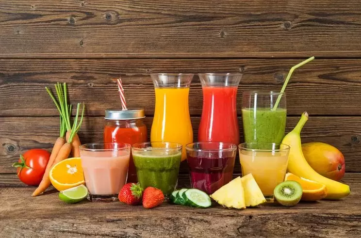 Succhi di frutta e verdura per una dieta da bere